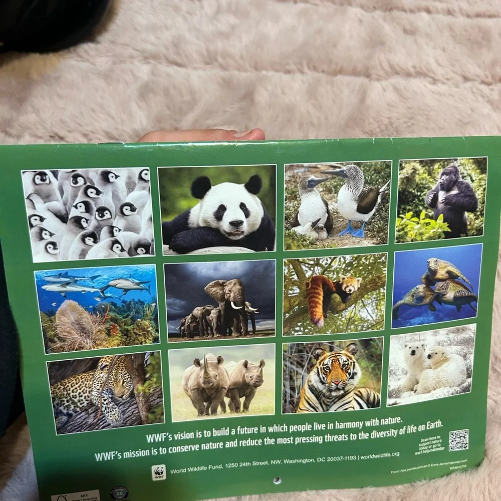 World Wildlife Fund 2026 Calendar